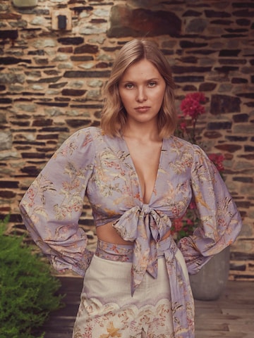 Camicia da donna di B by Ted Baker in lilla: frontale
