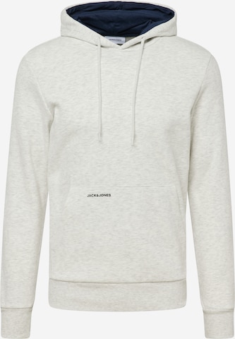 JACK & JONES Sweatshirt in Wit: voorkant