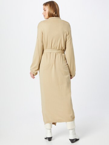 NA-KD Knitted coat in Beige