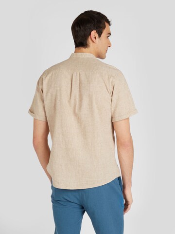 Jack's Regular fit Button Up Shirt in Beige