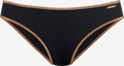 BRUNO BANANI Bikini-Hose in bronze / schwarz, Produktansicht