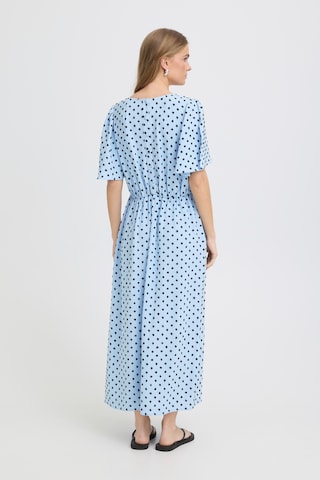 ICHI Kjole 'IHZabby' i blå