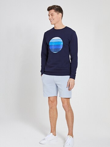 Shiwi Sweatshirt 'Sunset Shades' in Blue