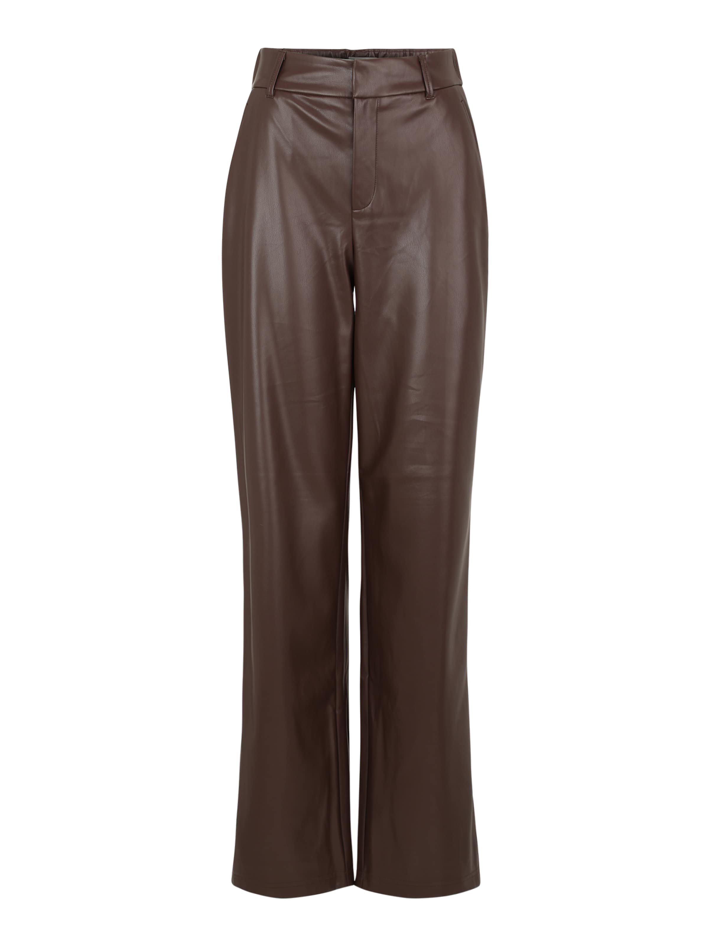 brūns Only Tall Platas staras Bikses 'ONLSMOOTH': no priekšpuses