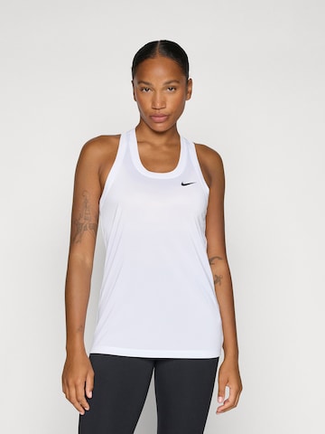 NIKE Sporttop in Weiß: Vorderseite