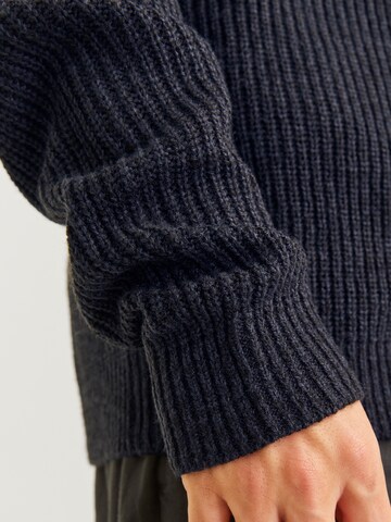 JACK & JONES Knit cardigan 'JJELewis' in Blue