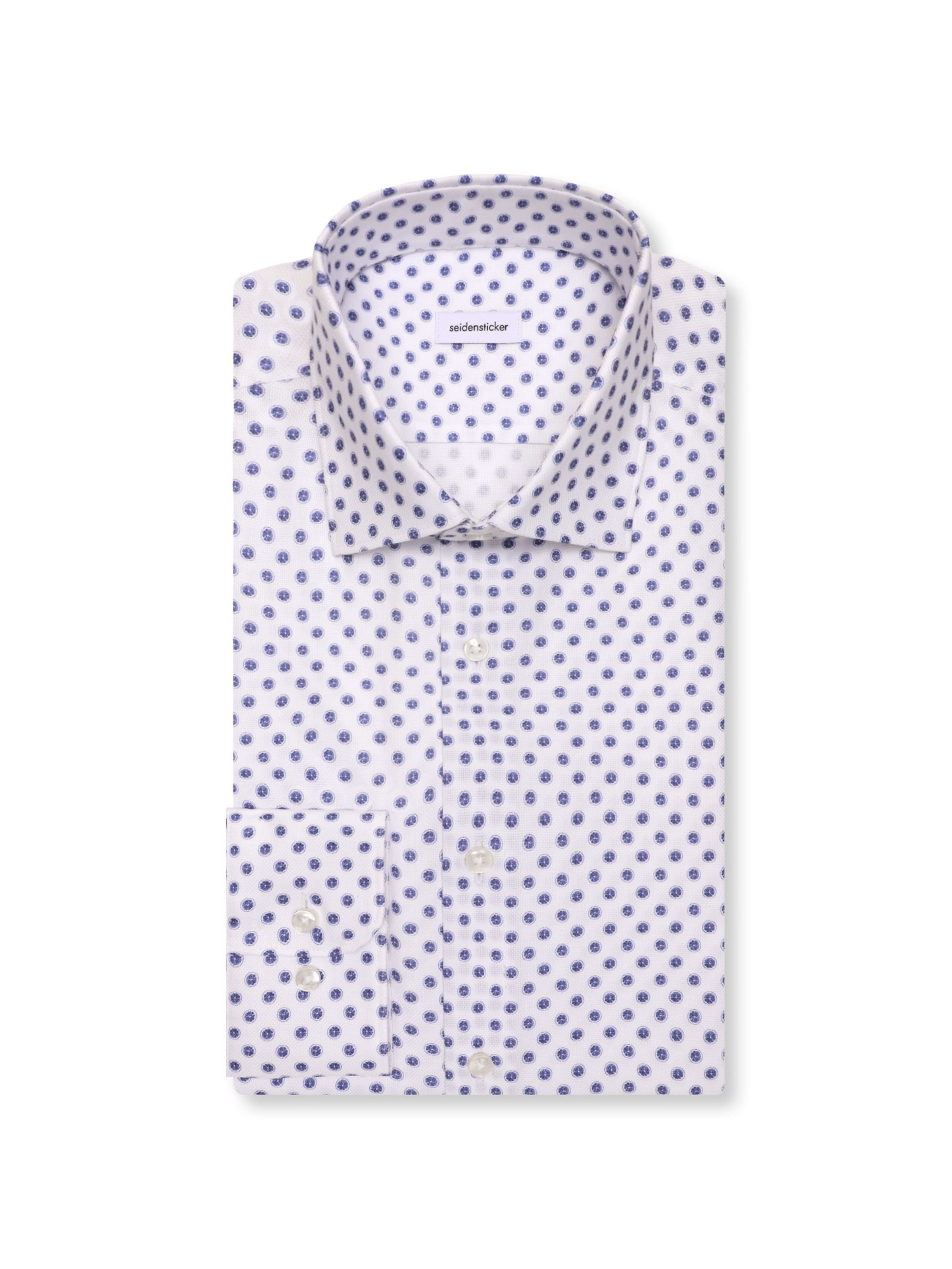 Coupe regular Chemise business 'CLASSIC ESSENTIALS' SEIDENSTICKER en bleu