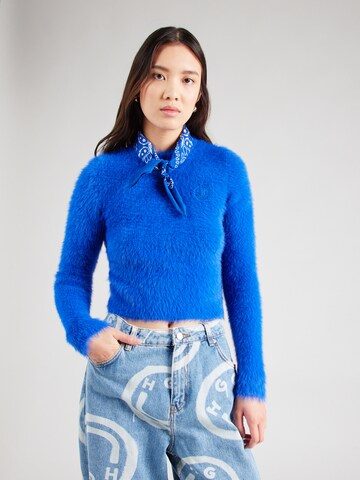 HUGO Trui 'Suverry' in Blauw: voorkant
