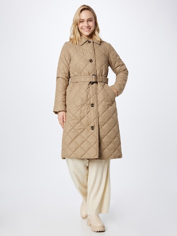 Barbour Ανοιξιάτικο και φθινοπωρινό παλτό 'Cordelia' σε μπεζ: μπροστά