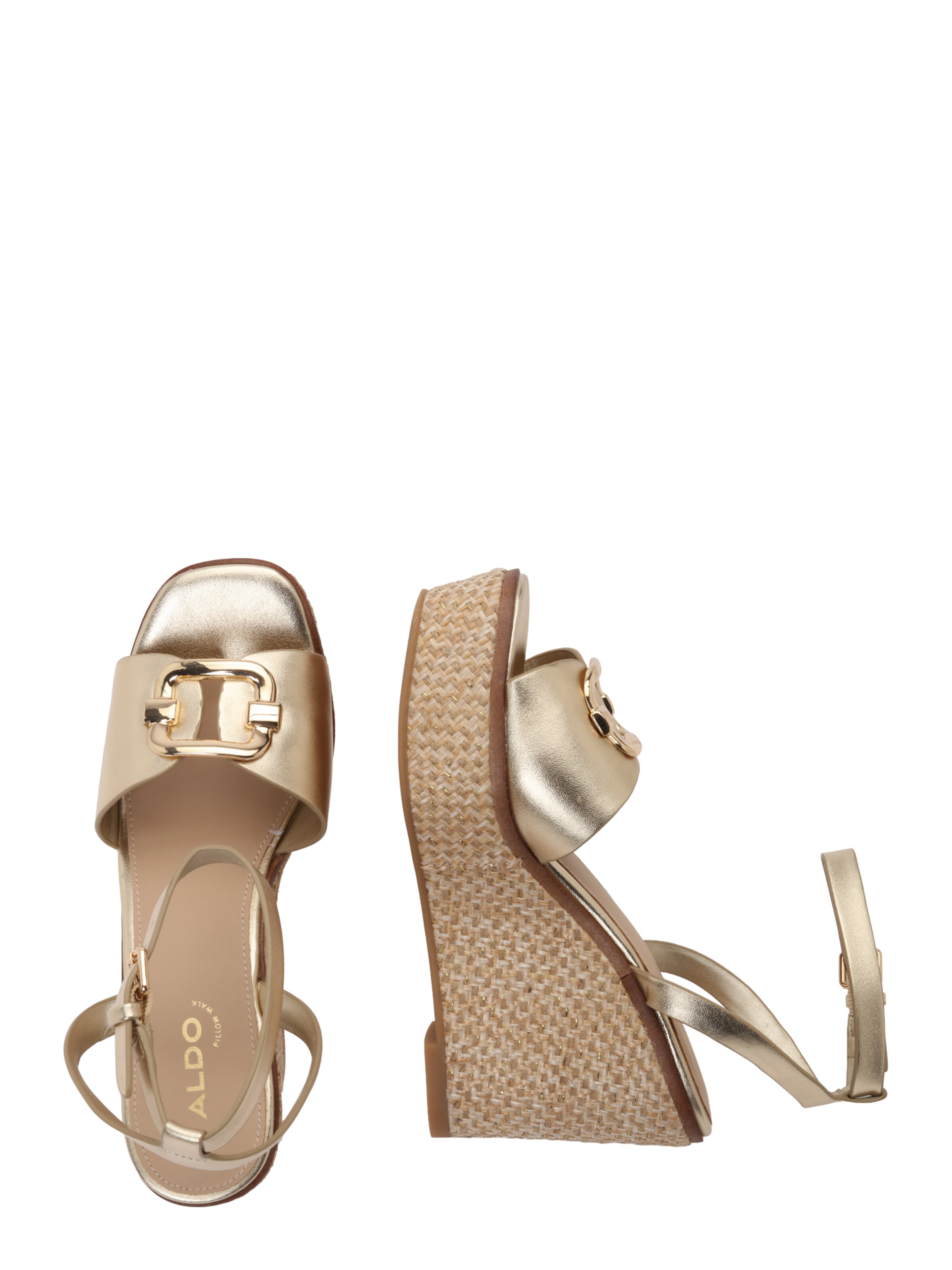 ALDO Páskové sandály 'CARRABRIRIA' – zlatá