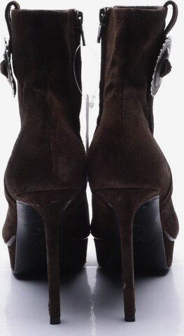 Saint Laurent Dress Boots in 38 in Brown