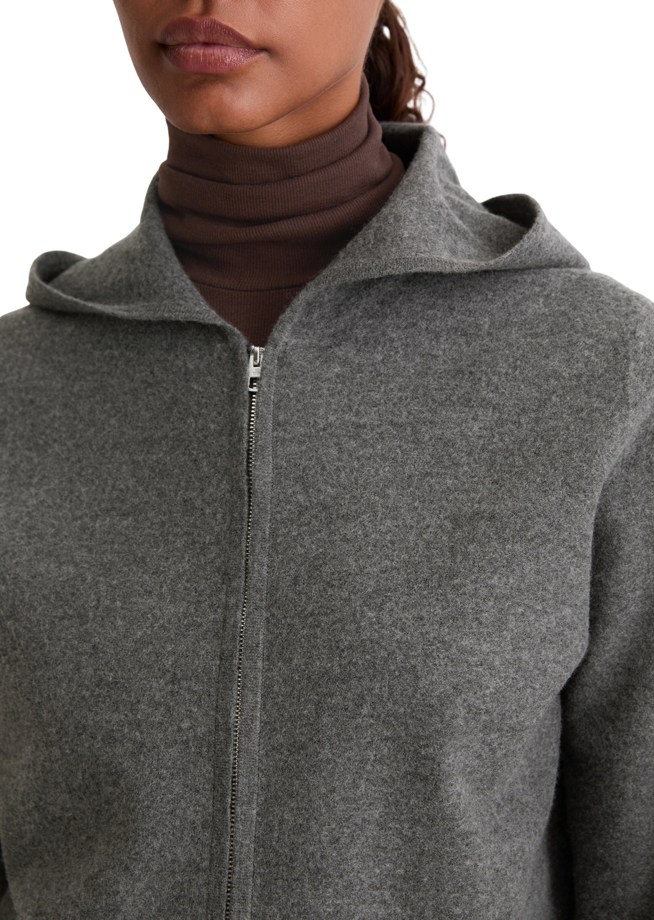 Marc O'Polo Strickjacke in Grau