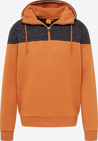 Ragwear Sweatshirt 'Deaan' in Brown: front