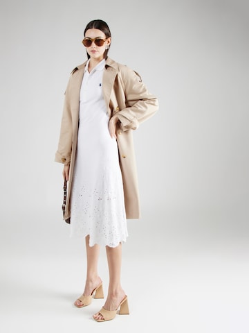 Polo Ralph Lauren Skjortklänning 'EYELT' i vit