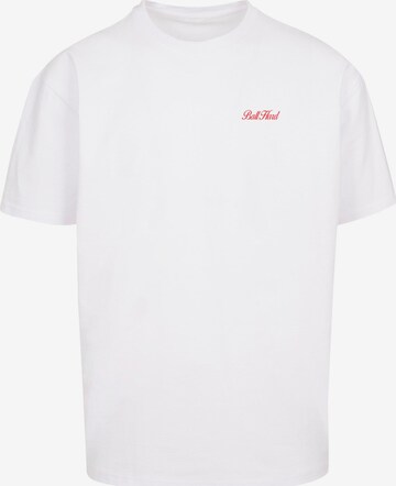 T-Shirt 'Ball Hard' MT Upscale en blanc : devant