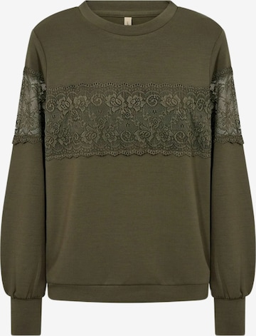 Felpa 'Banu 201' di Soyaconcept in verde: frontale