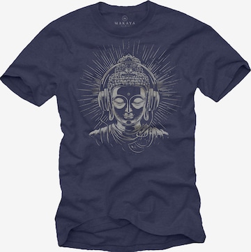 MAKAYA Shirt in Blue: front