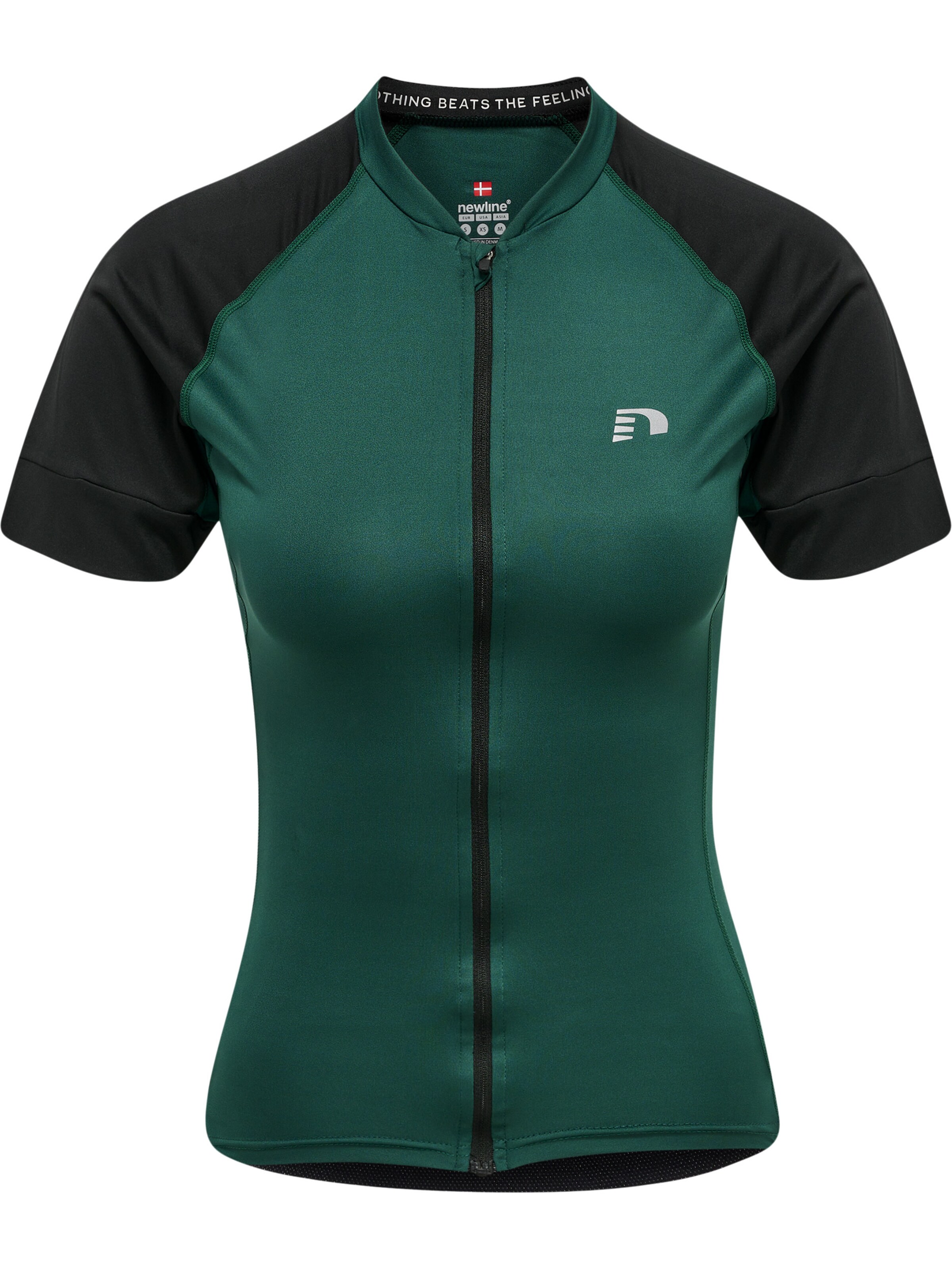 T-shirt fonctionnel Newline en vert : devant