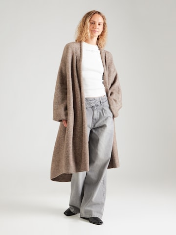 smėlio VERSTIQUE by Denise Verst Laisvas kardiganas: priekis