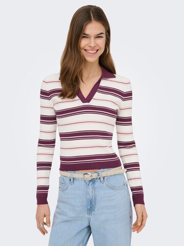 ONLY Svetr 'ONLKaya' – fialová