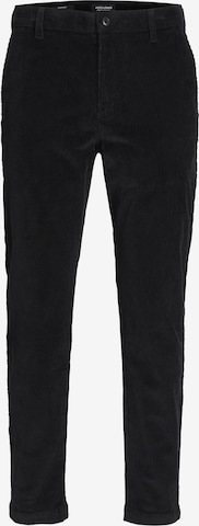 JACK & JONES Regular Chino 'Harvey' in Zwart: voorkant