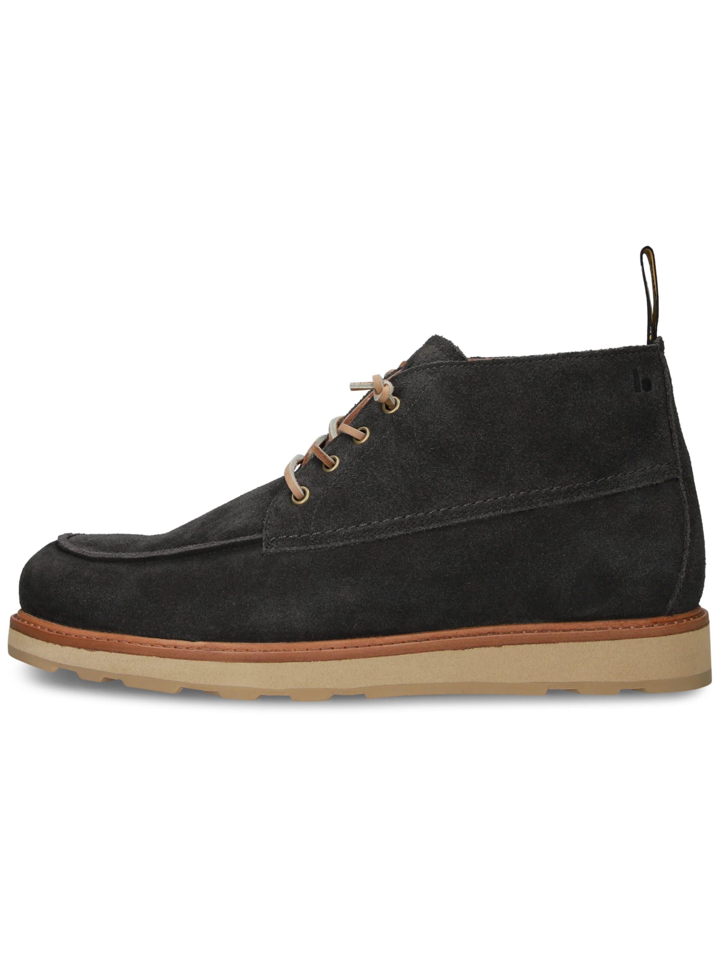 Boots stringati 'PERIDOT ASHER MID' di BLACKSTONE in grigio