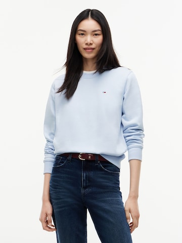 Tommy Jeans Sweatshirt in Blue: front