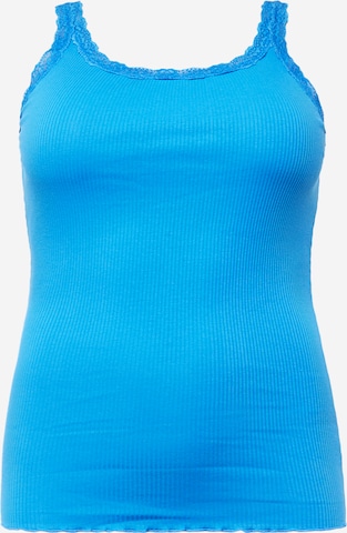 ONLY Carmakoma Top 'XENA' in Blauw: voorkant