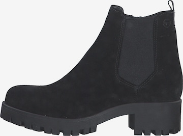 TAMARIS Chelsea boots in Zwart