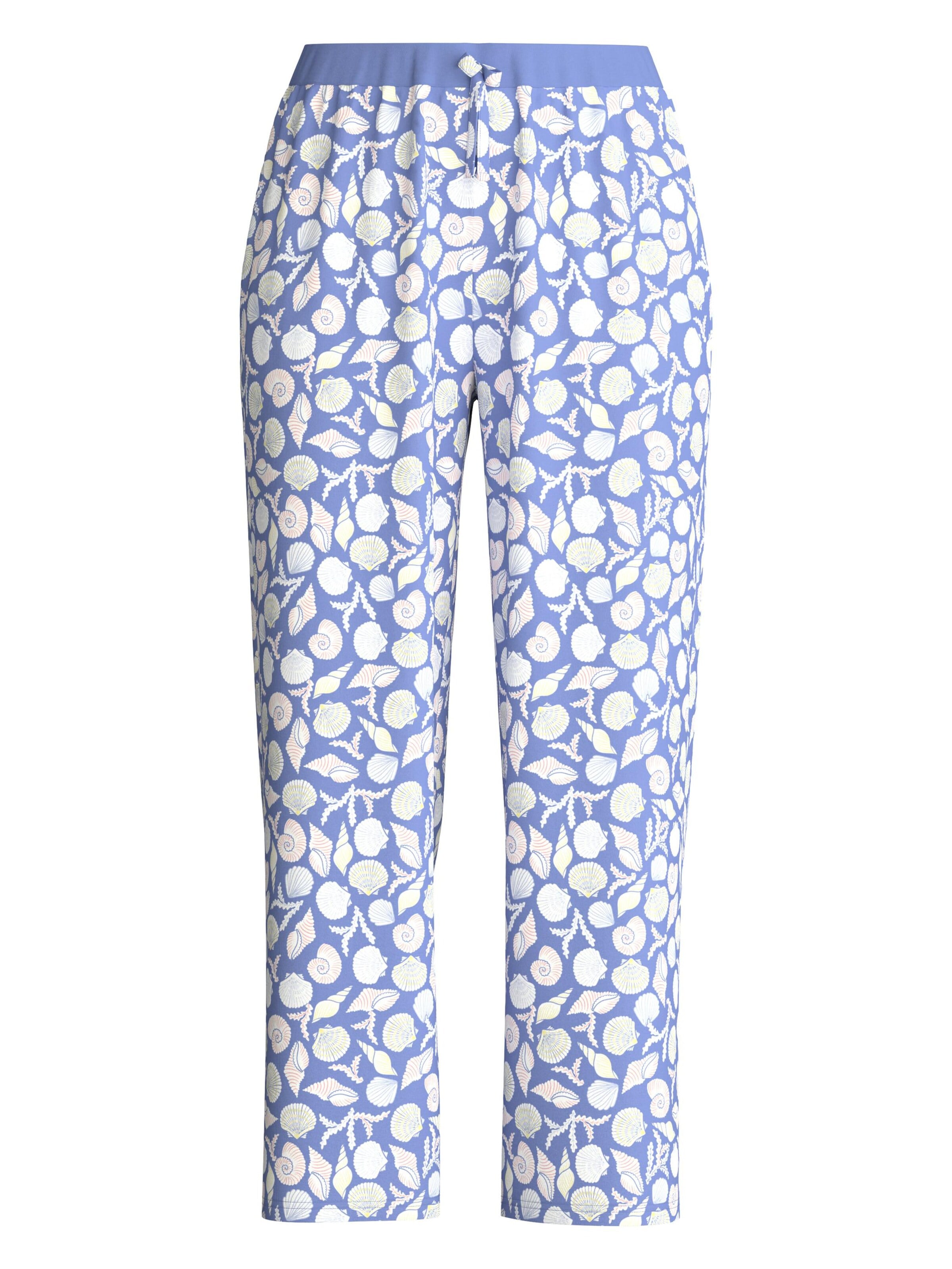 CALIDA Pajama pants 'Favourites Ocean' in Blue: front