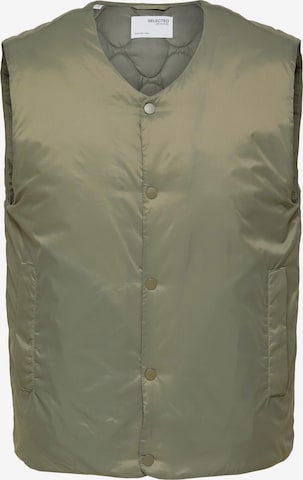SELECTED HOMME Vest 'Taka' in Green: front