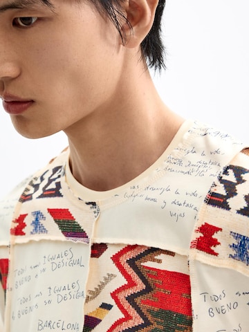 Desigual Тениска в бяло