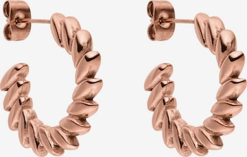 Boucles d'oreilles 'Big Leaf' PURELEI en or : devant