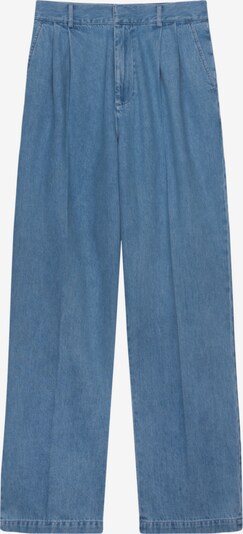 SEIDENSTICKER Pleat-Front Pants in Blue denim, Item view