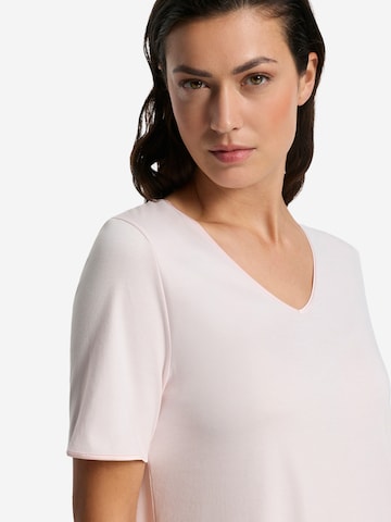 Hanro Nightgown 'Cotton Silk' in Pink