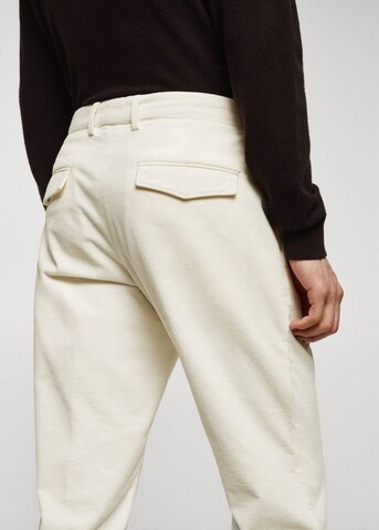 MANGO MAN Regular Broek in Beige