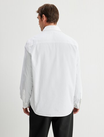 Koton Regular fit Button Up Shirt 'İtalienischer' in White