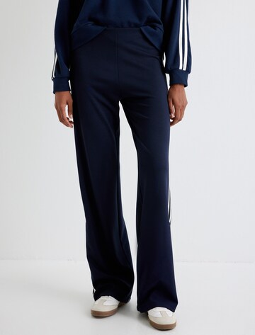 Koton Wide leg Broek in Blauw: voorkant