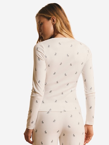 ETAM Slaapshirt 'Basyle' in Beige