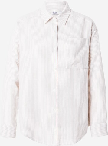 HOLLISTER Blouse in Wit: voorkant