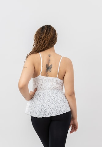 Elara Top in White