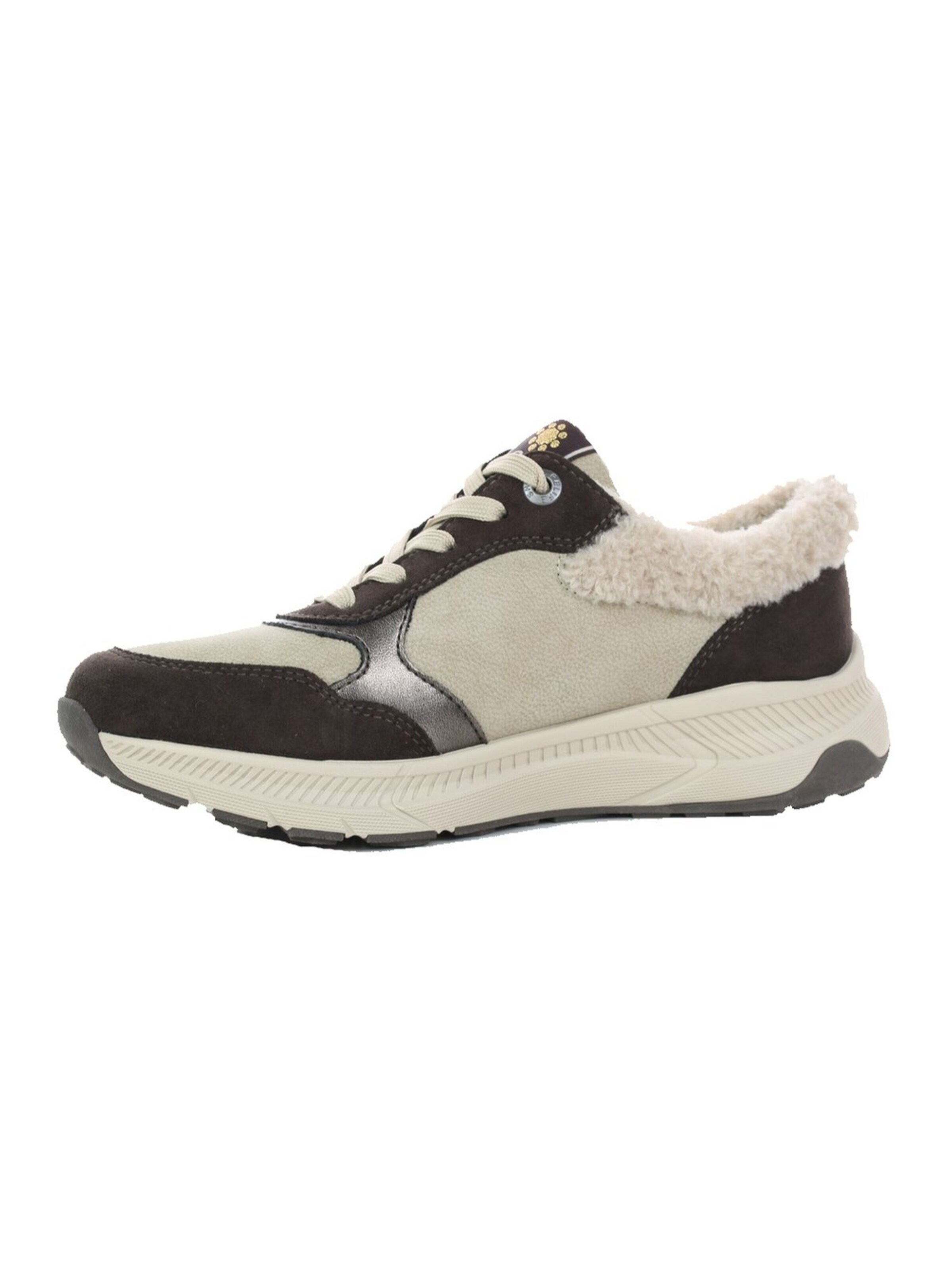 Relife Platform trainers in Brown: front