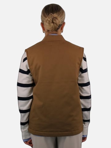 HEFTYKA Vest 'CORE VEST' in Brown