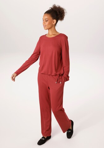 Aniston CASUAL Wide leg Pants in Red