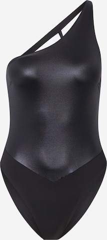 Calvin Klein Swimwear Strój kąpielowy w kolorze czarny: przód