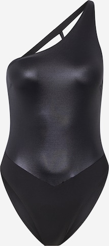 Calvin Klein Swimwear Badeanzug in Schwarz: predná strana