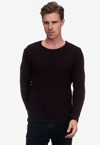 Rusty Neal Pullover in Schwarz: predná strana