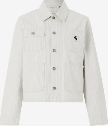 Carhartt WIPPrijelazna jakna 'Mercer Chore' - siva boja: prednji dio