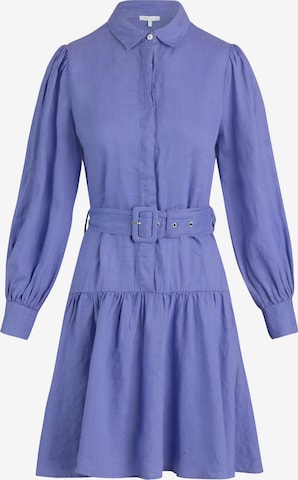 Robe-chemise mint & mia en bleu : devant