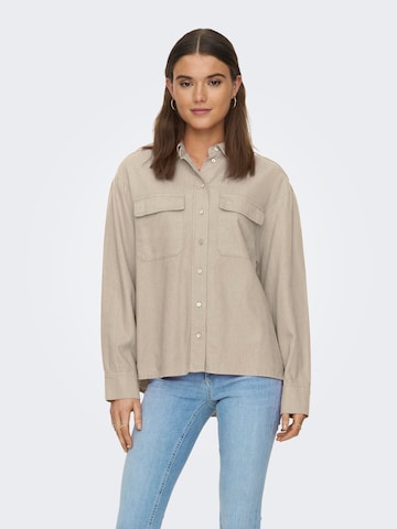 ONLY Blouse 'Caro' in Beige: front